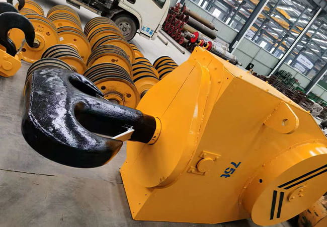 crane hook block types
