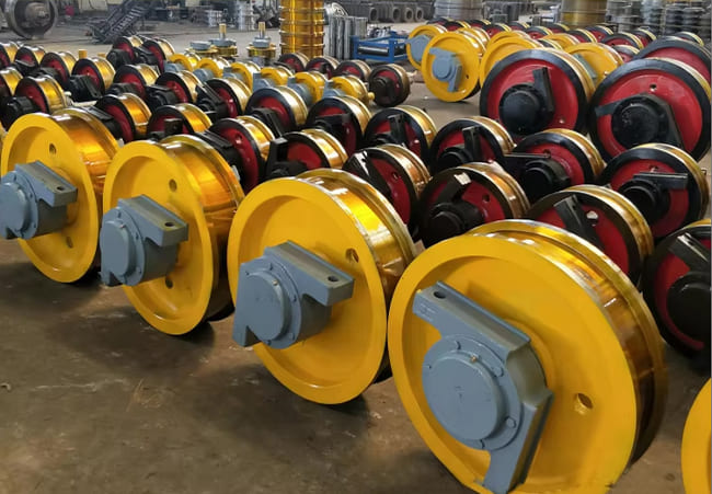 crane wheel assembly