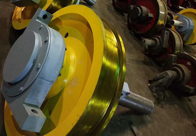 crane wheel dimensions