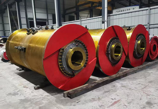 eot crane wire rope drum
