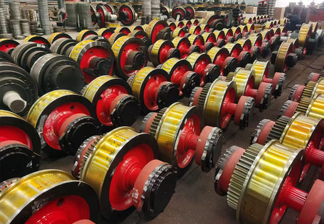 forged steel crane wheels