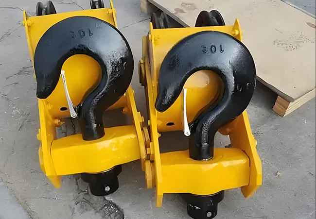 overhead crane hook block