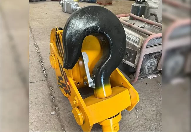 single fall crane hook