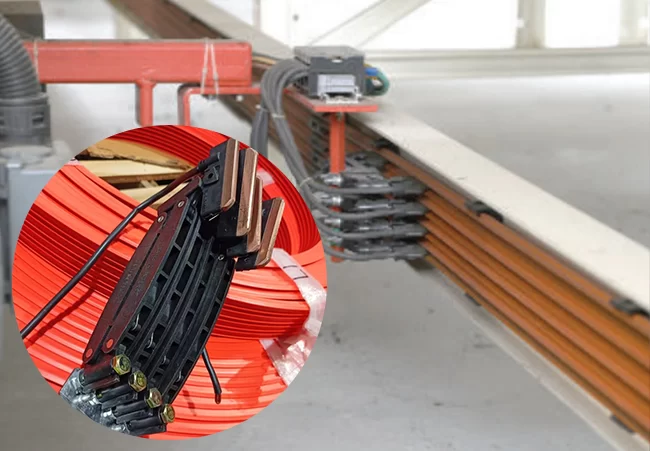 Overhead Crane Busbar detail