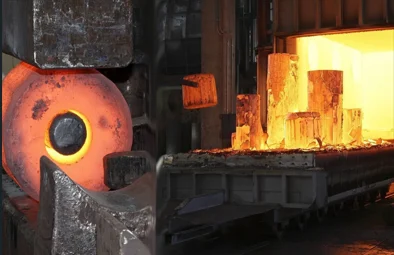 crane wheel heat treatment forging process