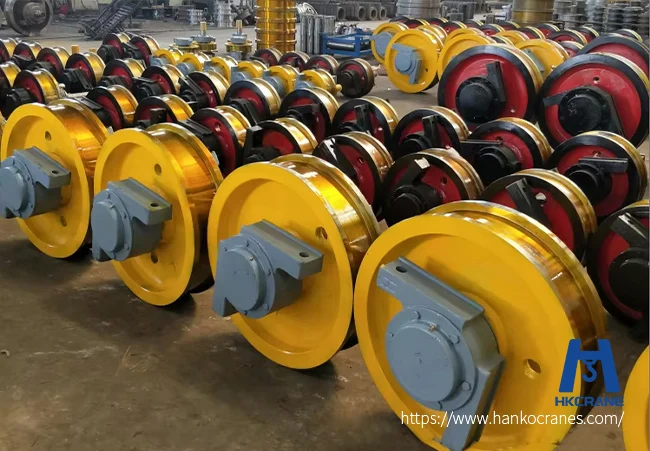 Double flange wheels