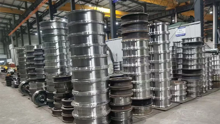 Forged crane wheels