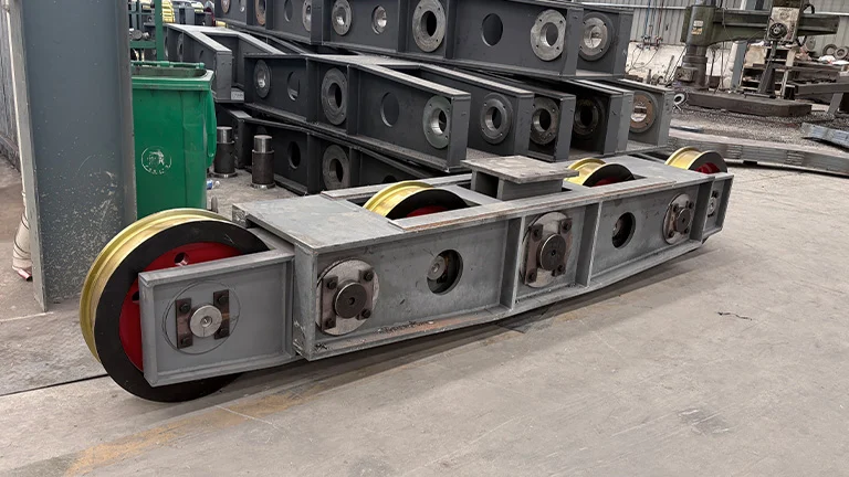 hanko-forged-crane-wheel-assembly