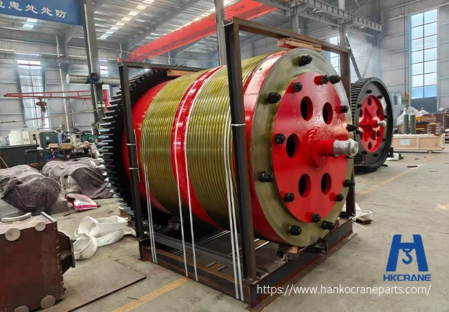 Custom-crane-drum-for-metallurgical-crane