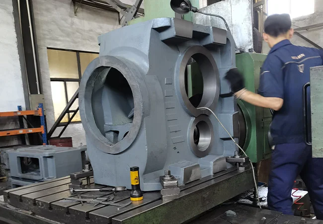 Heavy-duty crane reducer precision gear machining