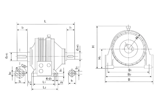 Planetary-Gear-Reducer-engineering-drawing
