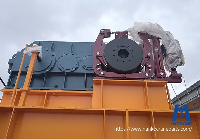 crane-travel-drive-with-brake-and-gearbox