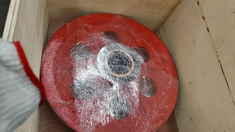 Custom Crane Sheave Made-to-Drawing Delivery for an Indonesian Shipyard